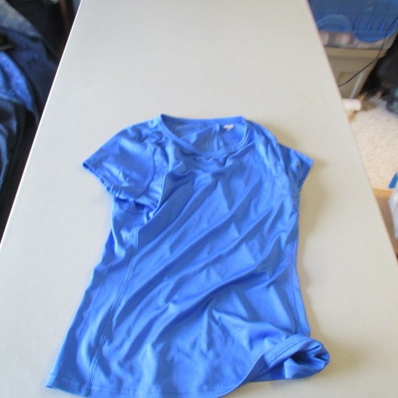 Blue Aviva Athletic Top Size Large - Picture 1 of 6